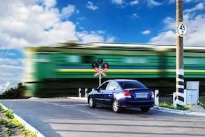Car and Train Collisions
